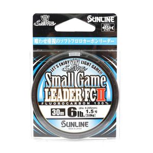 Sunline Small Game FC II 30m Fluorocarbon Light Fishing Leader 6lb