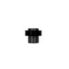 Schlage 40mm Graphite Round Floor Mounted Door Stop
