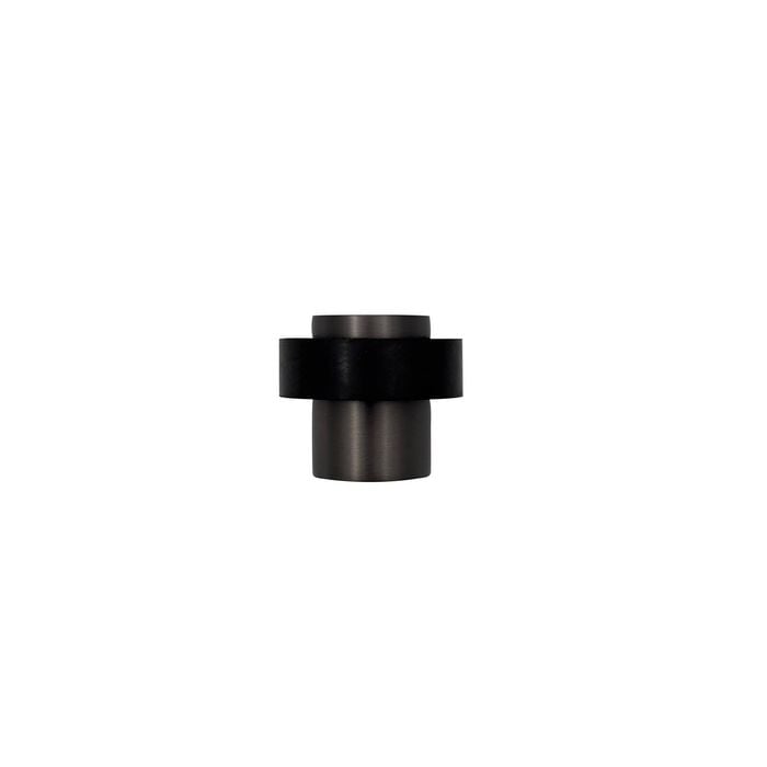 Schlage 40mm Graphite Round Floor Mounted Door Stop