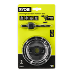 Ryobi 3 Piece Downlight Carbon Holesaw Set