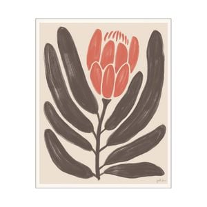 Artey | Simple Flowers I - Stretched Canvas - Stretched Canvas - 80 x 100cm