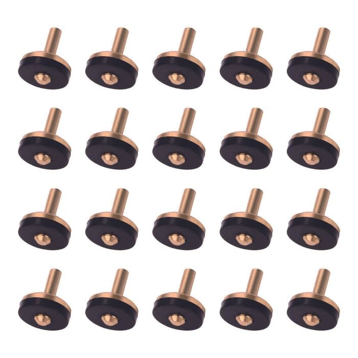 Kinetic 12mm Brass Tap Valve - 20 Pack