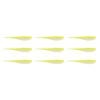 3x 3PK 7In Rapala Crush City The Jerk Soft Plastic Minnow Lures - Neon Pearl