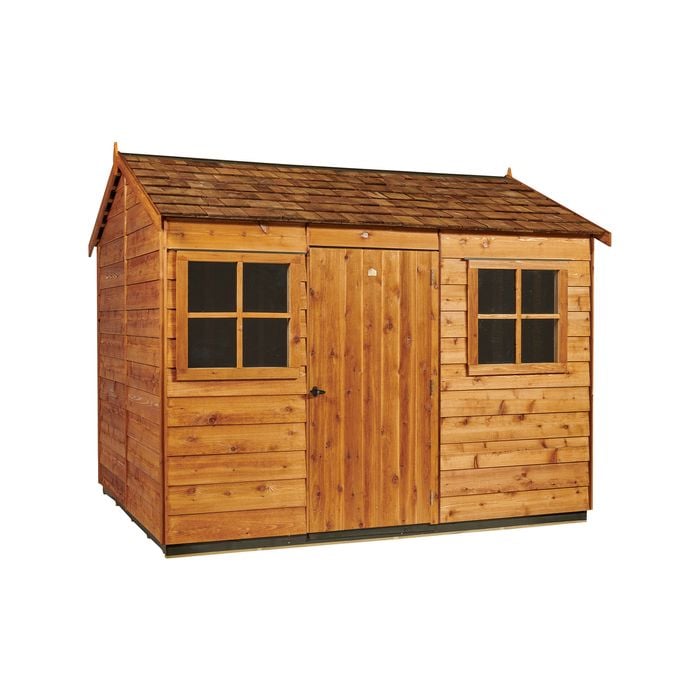 Cedar Shed 3.0m x 2.49m Montrose Shingle Roof Shed