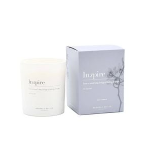 Bramble Bay Inspire Candle Lime Coconut and Vanilla Scented Inspirational