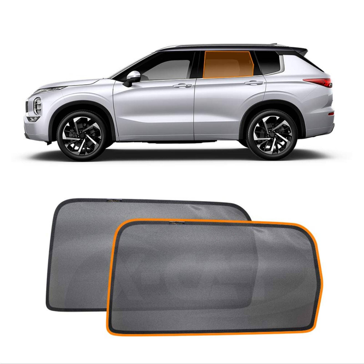 Rear Window Sun Shade for Mitsubishi Outlander 2021-Onwards Car Sun ...