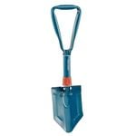 Folding Camping Shovel/Pick - Dark Petrol Blue