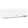 vidaXL Wardrobe White Engineered Wood Bedroom Hanger Clothing Cabinet Closet