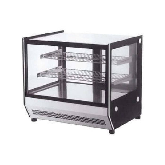 Bonvue Counter Top Square Glass Hot Food Display  - Countertop Hot Food Displays (GN-900HRT)