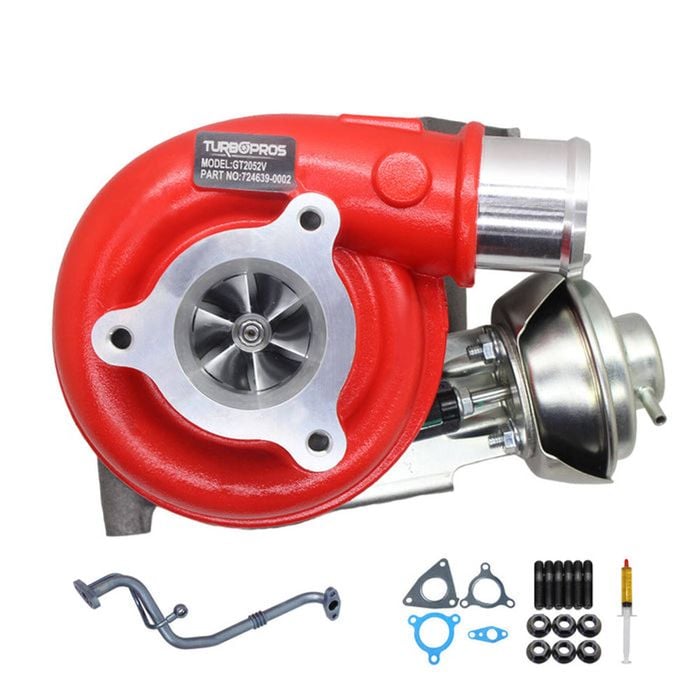 Gen1 High Flow Turbo Charger With Genuine Oil Feed Pipe For Nissan Patrol Gu Zd30 3.0l Fits Early Di 2000-2002