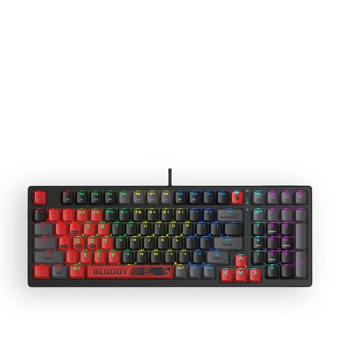 Bloody S98 Blms Sports Red 80% Hot-swappable Quiet Typing Gaming Keyboard