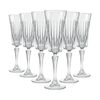 RCR Timeless Crystal Glass Champagne Flutes - 210ml - Pack of 6