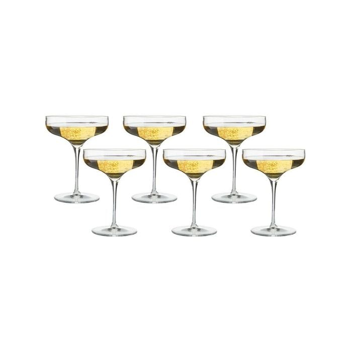 Luigi Bormioli Set 6 Vinea Moscato Spumante Glasses 300ml Set 6