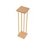 Todo 80cm Metal Stand Column Gold Wedding Centerpiece Cake Flower Riser