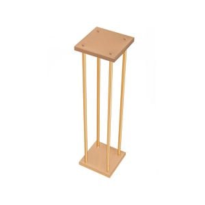 Todo 80cm Metal Stand Column Gold Wedding Centerpiece Cake Flower Riser