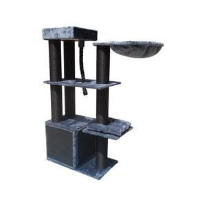 Yes4pets 33kg 160 Cm Xl Multi Level 14cm Thick Cat Scratching Post Tree Scratcher Pole- Grey
