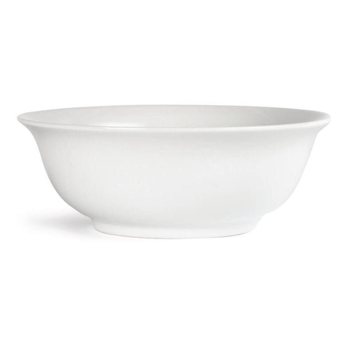 Olympia Salad Bowls Whiteware 6 Pack 239mm Ceramic Kitchenware