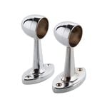 Sandleford 19mm Chrome Pillar End - 2 Pack