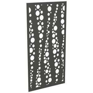 ProtectorAl 300-1200w x 1201-2400h Woodland Grey Bubbles Unframed Solid Aluminium Decorative Panel