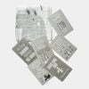 Lorraine Lea Pawfect Milestone Muslin Blanket