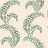 Wallpaper Trader Jasmine Wallpaper Roll 10.05m X 53cm, Green