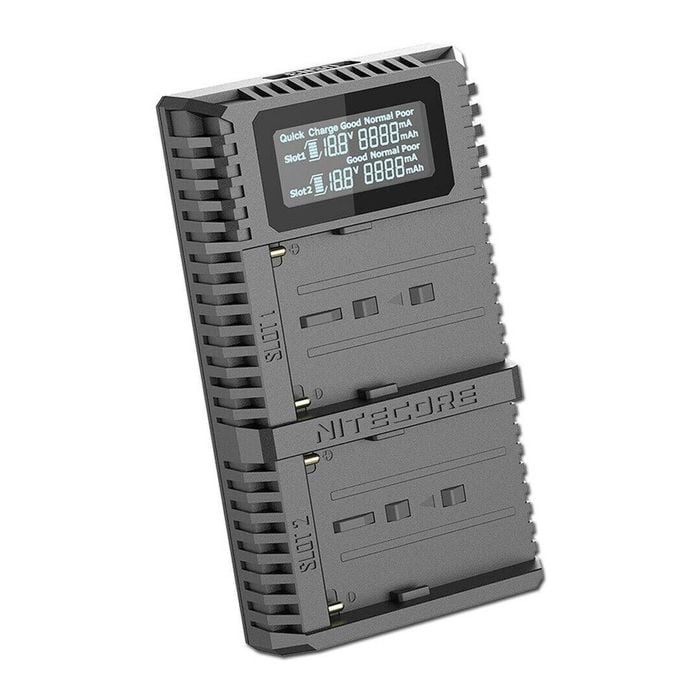 Nitecore - Usn3pro Sony Pro Np-f750 Np-f770 Usb Dual Charger