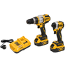 DeWALT 18V XR 2 Piece 100 Year Limited Edition Combo Kit DCZ2052P2-XE