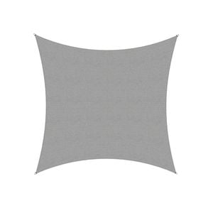 Coolaroo 5.4 x 5.4m Square Stone Commercial Grade Shade Sail