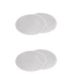 2x 2pc La Cafetiere Replacement Filter For Coffee Knock Box - White