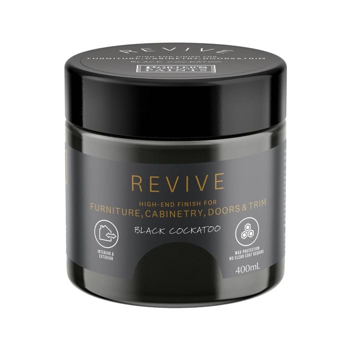 Porter's 400ml Black Cockatoo Revive Furniture Paint
