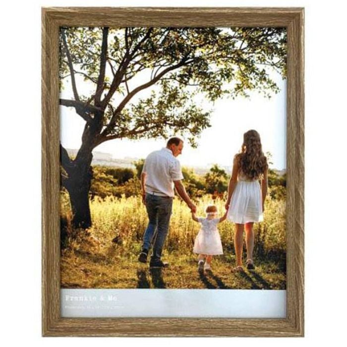 Frankie & Me Window Wooden 11x14'' Picture Frame Home/Office Photo Decor Oak