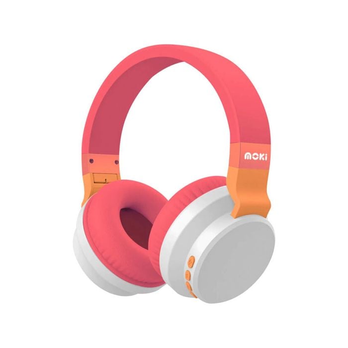 Moki Colourwave Wireless Portable Headphones - Sunset