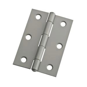 Lane 85 x 60 x 1.6mm Primecoat Fixed Pin Durasmooth Butt Hinge