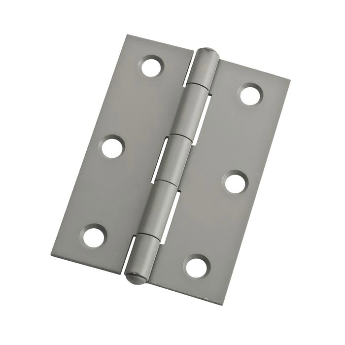 Lane 85 x 60 x 1.6mm Primecoat Fixed Pin Durasmooth Butt Hinge
