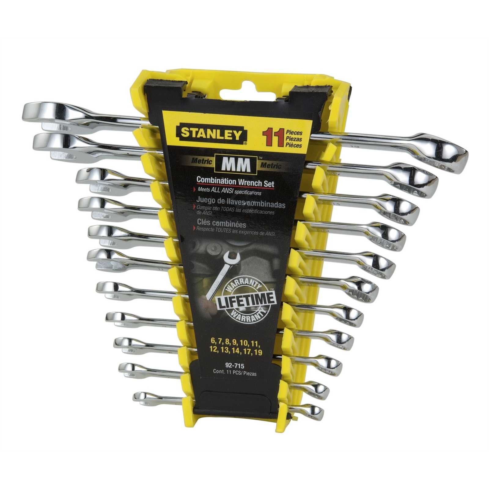 Stanley ring spanner set discount