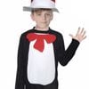 Cat In The Hat Kids Boys Girls Party Costume Halloween Party 10-12 Years Old