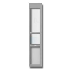 La Luna Pet Care - Large - Silver - Folding Patio Pet Door Insert