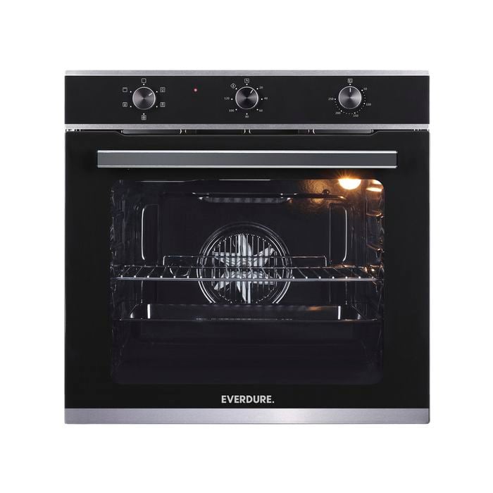Everdure 600mm Black Stainless Steel Built-In Oven