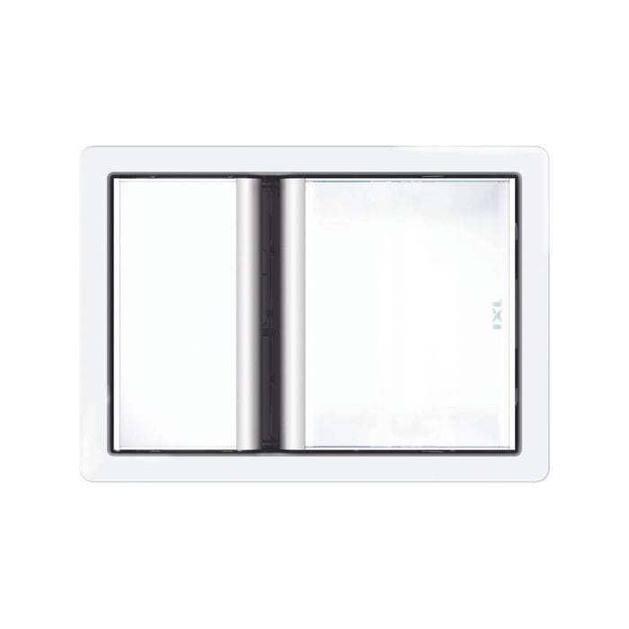 IXL White Tastic Luminate Single 3 in 1 Bathroom Heater, Exhaust Fan And Light