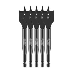 Full Boar 25mm Spade Bit Set - 5 Pack