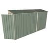 Build-a-Shed 0.8 x 3.7 x 2m Hinged Door Tunnel Shed - Green
