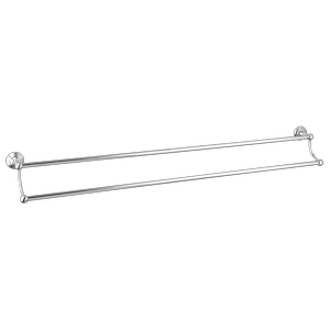 Mondella 900mm Chrome Maestro Double Towel Bar