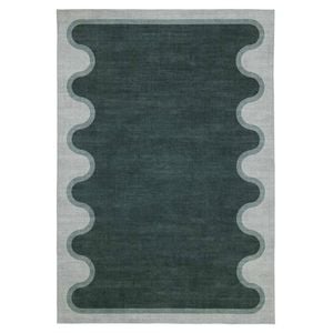 Loopsie-230cm X 160cm-paia Dark Green Grey Washable Rug
