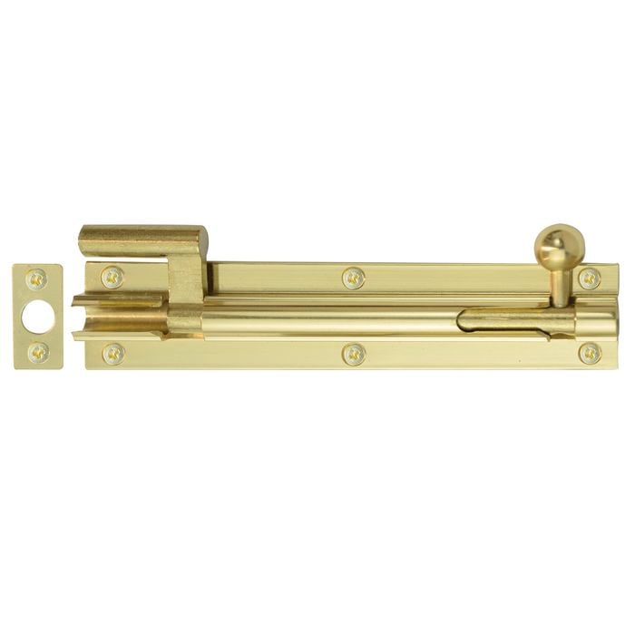 Windsor Brass 150mm Necked Barrel Bolt