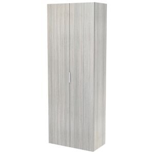 Lugna 2048 x 750 x 580mm Mist 3 Shelf 3 Drawers Double Door Storage Cabinet