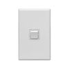 Deta X7 Single Vertical Switch - Matt White