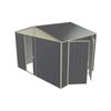Build-a-Shed 3.0 x 2.3 x 2.3m Gable Double Hinged Side Door Shed - Grey