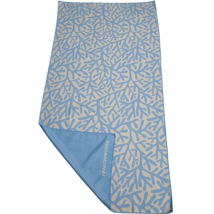 Mirage Eco Sand Free Microfibre Beach Towel 420gsm 180 x 90cm Blue
