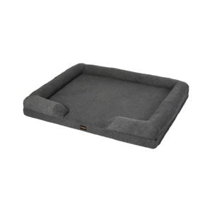 Pawz Size Dog Bed Teddy Fleece Sofa XXL Grey