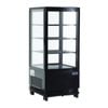 Polar C-series Energy Efficient Display Fridge Black - 68ltr - Cx577-a